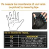 Polsteun 2023 Half vinger fietsen-handschoenen met bewakingsgewicht Trainingshandschoenen Cycling Gym Training voor unisex