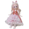 Dolls 1/6 Bjd Anime Dolls For kids Girls 6 to 9 Years and 7 to 10 Years Ball-jointed Comic Face Doll 30cm with Dresses Toy for Girls 230508