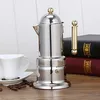 Coffee Pots Coffee maker moka espresso machine stainless steel portable tools coffee latte strainer accessories P230508