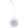 Wall Clocks Bathroom Waterproof Clock Easy Reading Modern Silent Small White Digital Shower Hanging Vintage