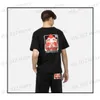 Men's T-Shirts 2023 Summer New Square Smiling Face Buddha Head Print Loose Relaxed Round Neck Short Sleeve Couple T230508