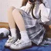 Dress Shoes Japanse dames JK -uniform lolita kant schattige zoete ronde hoofd retro meisje beer