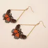 Dangle Earrings Go2boho Arrival Low Moq Miyuki Earring Beauty Patterns Butterfly Pendant Handmade