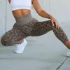 Leggings pour femmes MOKA léopard sans couture Leggings femmes doux entraînement serré tenues de fitness pantalons de yoga taille haute vêtements de sport sport sauvage rose zèbre 230508