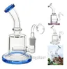 Small Dab Rigs Bong Water Pipes Hookahs Unique Glass Water Bongs Heady Beaker Dab Rig With 14mm Bowl