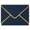 Förpackning Packaging Paper Office School A6 Triangle Gold Plated Blue 50 Pack