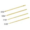 Screwdrivers 4Pcs RJXHOBBY Hex Screwdriver Tools Kit 0.05" 1/16" 5/64" 3/32" for RC Drone Models Repairing 230508