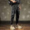 Calças camo marinha homem y2k carga militar tático para homens techwear de alta qualidade ao ar livre hip hop trabalho calças empilhadas