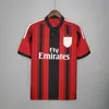 Retro Soccer Jerseys 01 02 03 04 05 06 07 08 09 10 11 12 13 14 15 16 17 18 Vintage Uniform Ac Ronaldinho Kaka Milan Ibrahimovic Weah Beckham Shevchenko Baggio Fotbollskjorta