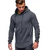 Capuz de moletom masculino de suéter masculino Moda sólida Moda esportiva casual capuz com capuz raglan com capuz 2023 masculino de rua