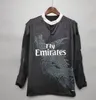 Långärmad retro Ronaldo Soccer Jerseys 2016 2017 2018 Kross Benzema Sergio Ramos Zidane Vintage Football Shirt 10 11 12 13 14 15 16 17 18 19 James Real Madrids