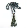 Pendentif Colliers Mode Naturel Druzy Perle Cristal Verre Gland Pour Bohème Tribal Bijoux