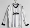 Retro RONALDO voetbalshirts met lange mouwen 2016 2017 2018 KROSS BENZEMA SERGIO RAMOS ZIDANE Vintage voetbalshirt 10 11 12 13 14 15 16 17 18 19 JAMES Real Madrids