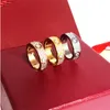 Manufacturers direct supply card plus ring full star color net red titanium steel couple jewelry classic eternal ring with diamond