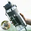 Nuova bottiglia d'acqua da 2 litri per uomo ragazza palestra arrampicata bicicletta sport bottiglia per bevande all'aperto bollitore bottiglie d'acqua in plastica di grande capacità