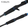 Boat Fishing Rods VOLIN Squid Jigging 1 75m Carbon H Power Sea Tip Rubber Tail Octopus 230508