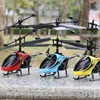 Drone de helicóptero de aeronaves elétricas RC com luzes de brinquedos elegantes Rádio Rádio Aeronaves remotos de aeronaves internos e externos do modelo infantil do modelo 230506