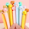 Pcs/lot Creative Animal Mechanical Pencil Cute 0.5MM Student Automatic Pen For Kids Gift School Office Supplies