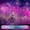 Strisce Fireworks LED Music Control Meteor Light Marquee RGB Flower Fairy Strip con APP Home Wedding Room Decoration StripLED