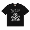 2023 Tees Galleryse Depts T Shirt Mens Mens Designer Thirts Galleryes Depts Cottons Tops Man S Disual Luxurys Luxurys Clothing Street Shorts Sleeve Complements