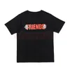 Mens T-shirts Fashion friends t shirt men women hip hop orange short sleeves mens designer tees size s-xl