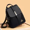 Evening Bags Women Large Capacity Backpack Purses High Quality Leather Female Vintage Bag School Bags Travel Bagpack Ladies Bookbag Rucksack 230506