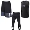 Löpning sätter sport basket shorts skjutande ärmlös skjorta för män gymträning 34 längd kompression leggings som kör Väst Activewear 230508