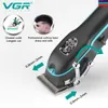 Cortadora de cabello VGR Máquina para cortar cabello Cortadora de cabello profesional Cortadora de cabello eléctrica Máquina de corte de cabello con cable Peluquería Recortadora para el hogar para hombres V-123 230508