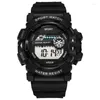 Wristwatches Men Women LED Sports Watch Outdoor Waterproof Digital Dustproof Wristwatch Gift For Boys Girls Student