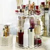 Aufbewahrungsboxen Rotation Cosmetics Box Mode Multifunktion abnehmbarer Make-up-Organisator-Behälter Haushaltsverkleidungstisch Geschenk