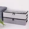 تخزين قابلة للطي مربع مربع الملابس الداخلية مقسمة Lidded Closet Organizer أحذية التخزين منظم صندوق الغبار غلاف درج درج قابل للتعديل