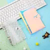 Anteckningar Kawaii Little Daisy A6 Soft Shell PVC Transparent Literary Binder Journal Söt Diary Planner Student Stationery School SuppliesNote