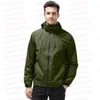 2023 Men's Jacket Waterproof Windbreaker Outerwear High Quality Brand Logo Coat Hooded Women's Windbreaker Luxury Logo jackets--PRAAD