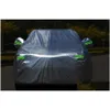 Car Sunshade Waterproof Camouflage Ers Outdoor Sun Protection Er For Reflector Dust Rain Snow Protective210D Oxford Clothes Drop Del Dh9Y1