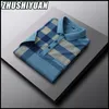 Men Polos Luxury Designer Stripe Cotton T Roupas Vintage Roupas Masculinas Summer Corean Fashion Classic 2023 Thirts for Men