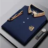 luxury designer Polo shirt mens casual fashion snake bee B printed embroidered T-shirt