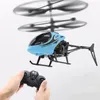Drone de helicóptero de aeronaves elétricas RC com luzes de brinquedos elegantes Rádio Rádio Aeronaves remotos de aeronaves internos e externos do modelo infantil do modelo 230506