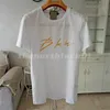 Magliette da uomo estive Nero Bianco Uomo Donna Moda Top manica corta Basic Tee Polo Taglia asiatica S-XXL