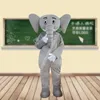 Sıcak Satış Dev Elephant Maskot Kostüm En İyi Karikatür Anime Tema Karakter Karnaval Unisex Yetişkinler Beden Noel Doğum Günü Partisi Açık Mekan Kıyafet Takım