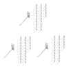 Küchenarmaturen 75 X Slatwall Single Hook Pin Shop Display Fitting Prong Hanger 100Mm