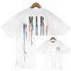 Дизайнерская футболка с ограниченным тиражом 2023 года кроличьи годы Новые пары Tees Street Wear Summer Fashion Frush Splash-INK Print Print Пара Short Sle L5nq#