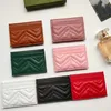 Designer Cartão de crédito Titular Water Ripple Leather Cartetas Mulheres e Menina de Moda Simples de Moda de Moda de Negócios