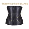 Tommes da cintura Shaper Tight Corset cintura Treinador de cintura de látex Cintura de espartilho apertada abdômen Selping Shanding Belt 25 Aço da cintura de aço Cincher Colombia 230506