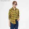 Femmes Blouses Chemises 2022 Nouvelle Marque Chemise À Carreaux Femmes Lâche Plus La Taille Blouse Femme À Manches Longues Blouses Coton Flanelle Chemise Décontractée Femmes Tops Blusas T230508