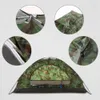 Tents and Shelters Camping tent for 2 people single layer outdoor portable camouflage handbag used for hiking lightweight backpack 230506