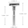 Razors bıçakları qshave ayarlanabilir güvenlik tıraş makinesi çift bıçağı klasik erkekler jilet ve agresif 1-6 dosya epilasyon jilet 230506