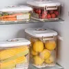 Organizasyon Meyveler için Yaratıcı Ev Gıda Depolama Kutusu Sebzeler için Pompa Yeniden Kullanılabilir Mutfak Tedarik Dayanıklı Vakum Mühür Kılıfı