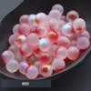 Dekorationer 50 bollar Aquarium Landscaping Underwater World Colorful Glass Ball 12mm Creative Aquarium Decorative Ornament Home Decorations