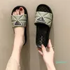 Terlik Yaz Kadın Terlikleri Kristal Platform Terlik Kapalı Ev Slaytları Kadın Gündelik Ayakkabı Açık Mekan Tapınakları Plaj Sandalet Flip Flops 2305