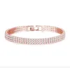 Chain sb1 cristal em pulseiras de planta de flores para mulheres meninas link de ouro rosa link smartbuy 230509